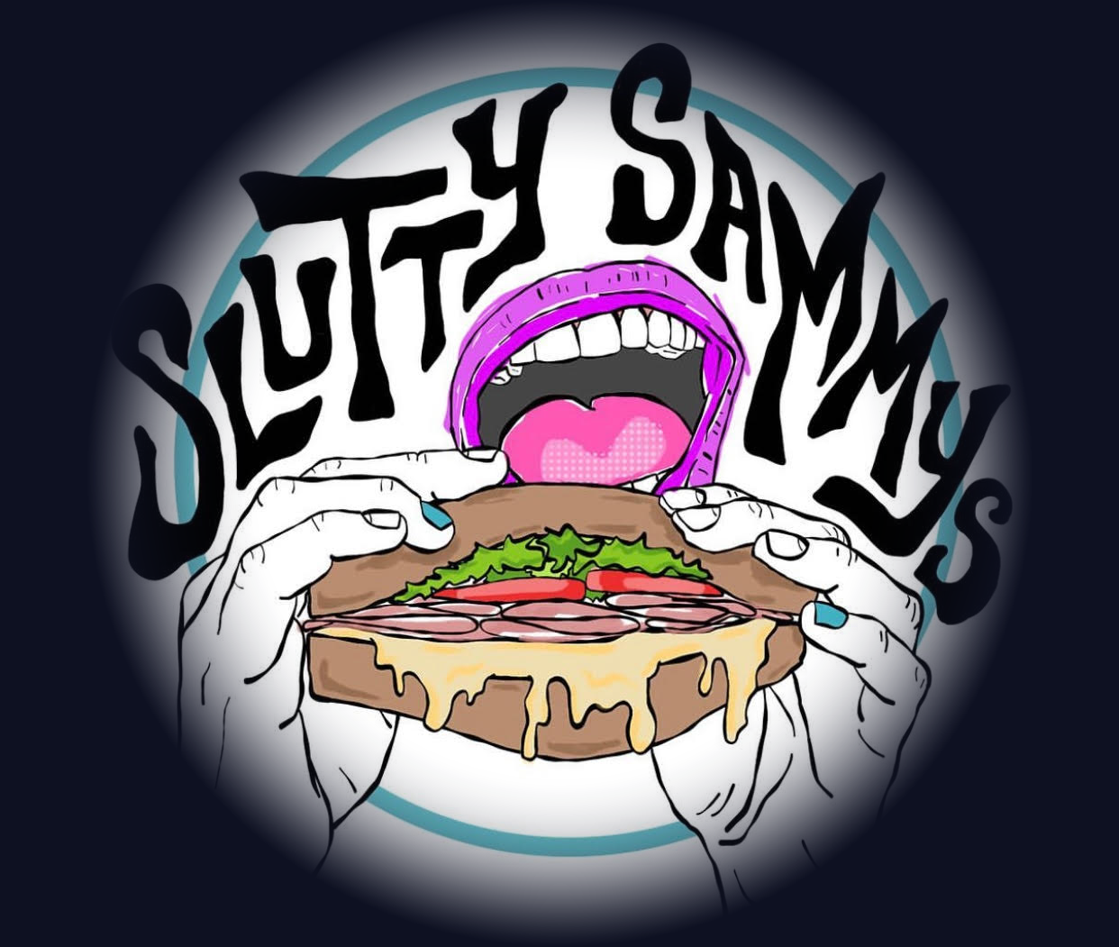 Slutty Sammys logo